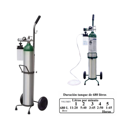 TANQUE DE OXIGENO DE 680